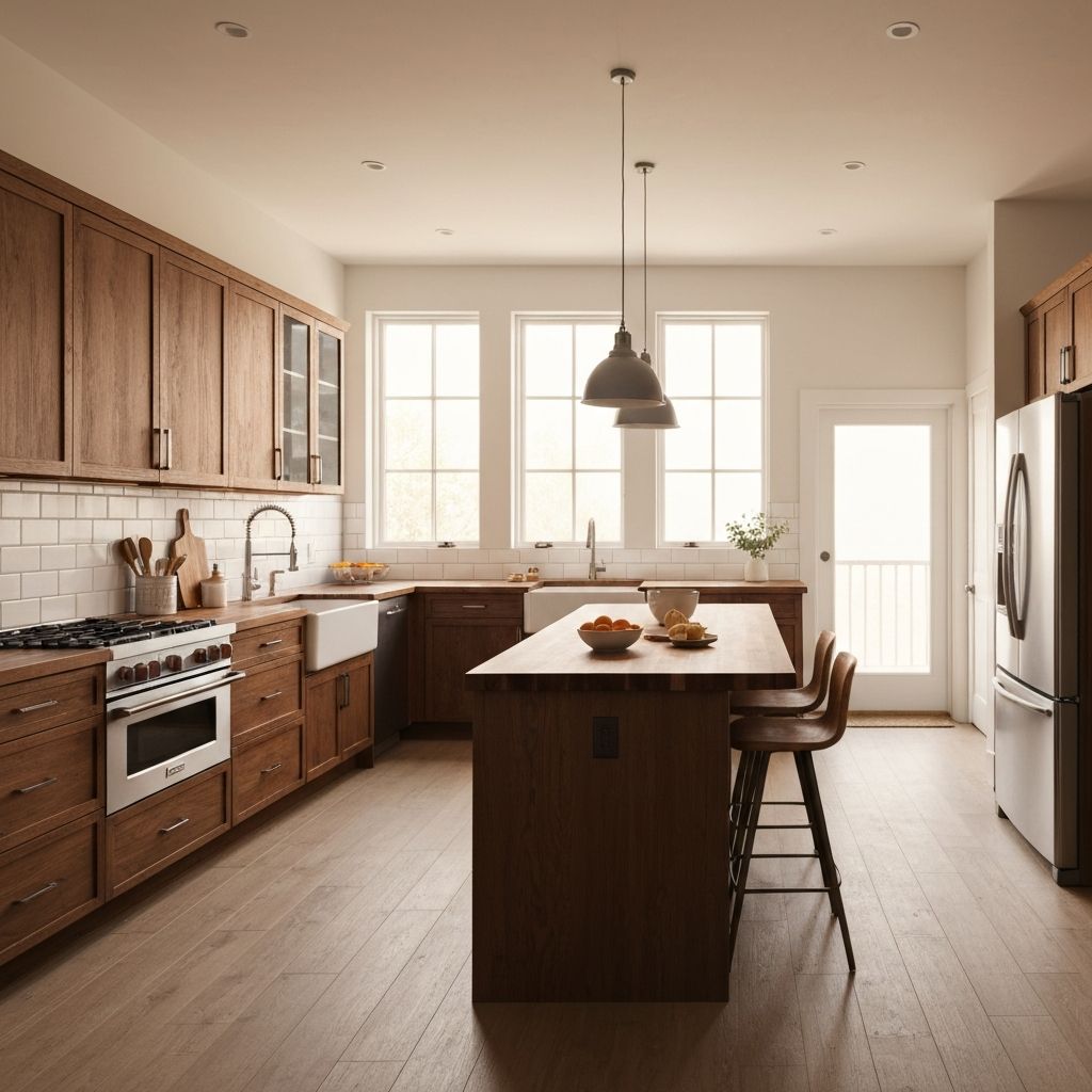 Beautiful kitchen installation